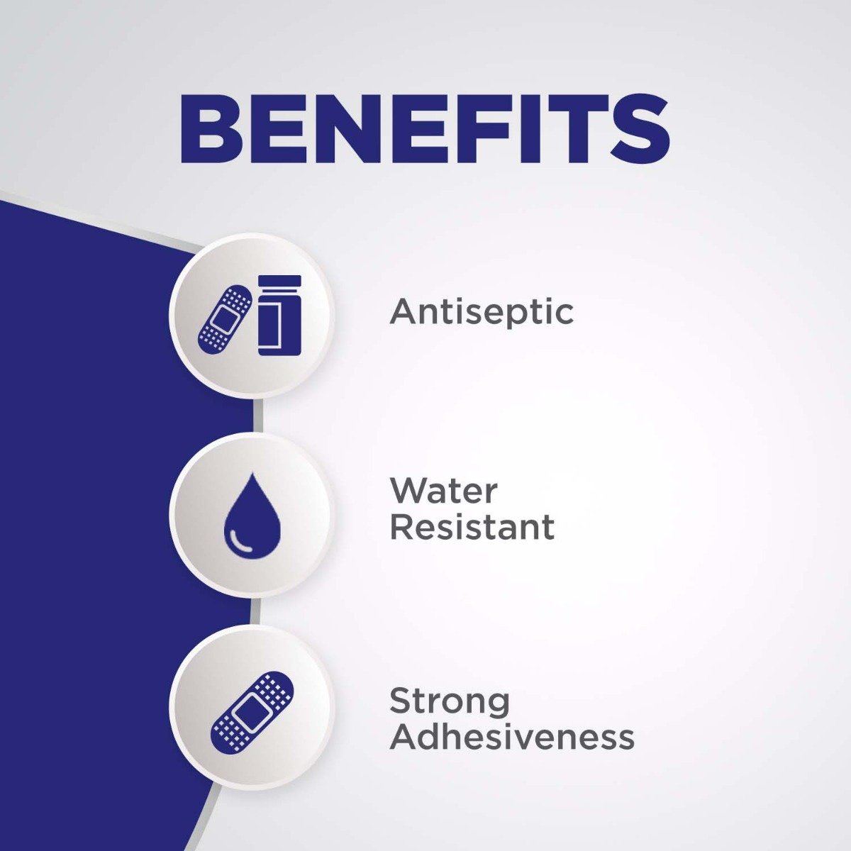 Hansaplast Washproof Strips, 100 Count, Pack of 100 Hansaplast Washproof Strips, 100 Count, Pack of 100