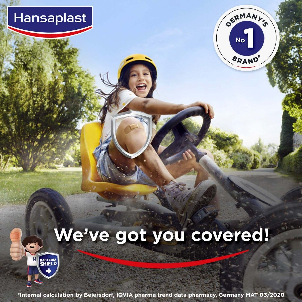 Hansaplast Washproof Strips, 100 Count, Pack of 100 Hansaplast Washproof Strips, 100 Count, Pack of 100