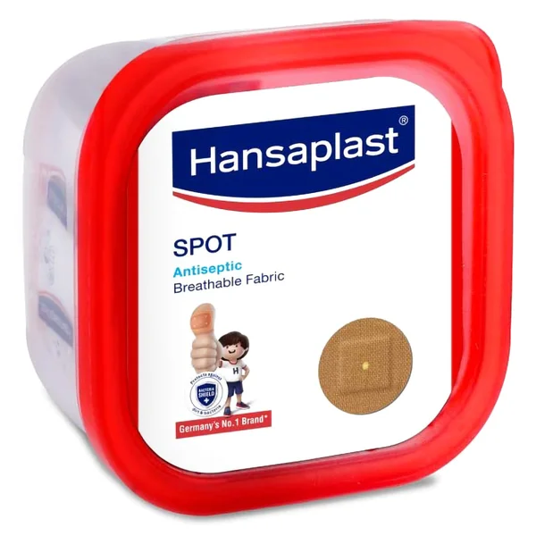 Hansaplast Breathable Fabric Spot Bandage, 10 Count