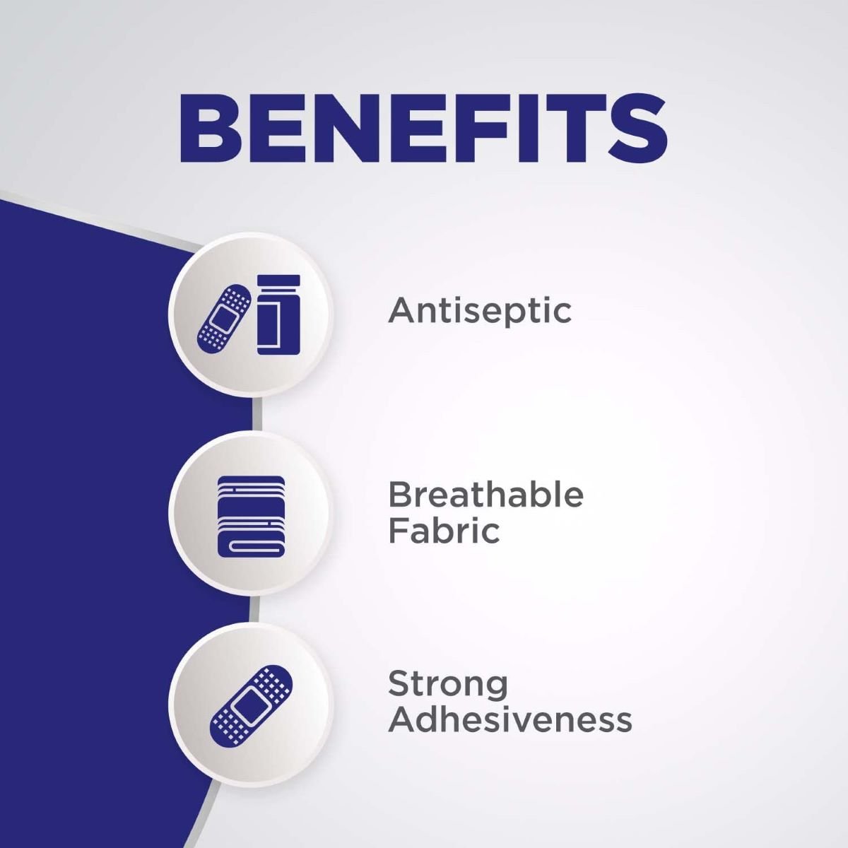 Hansaplast Breathable Fabric Spot Bandage, 10 Count, Pack of 10 Hansaplast Breathable Fabric Spot Bandage, 10 Count, Pack of 10