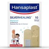 Hansaplast Silverhealing Washproof Strips, 10 Count, Pack of 10