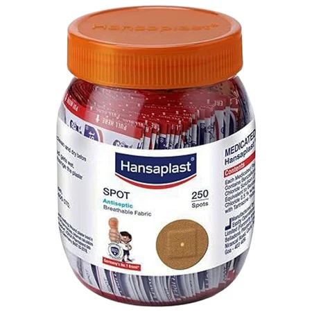 Hansaplast Spot Breathable Fabric Spots, 250 Count