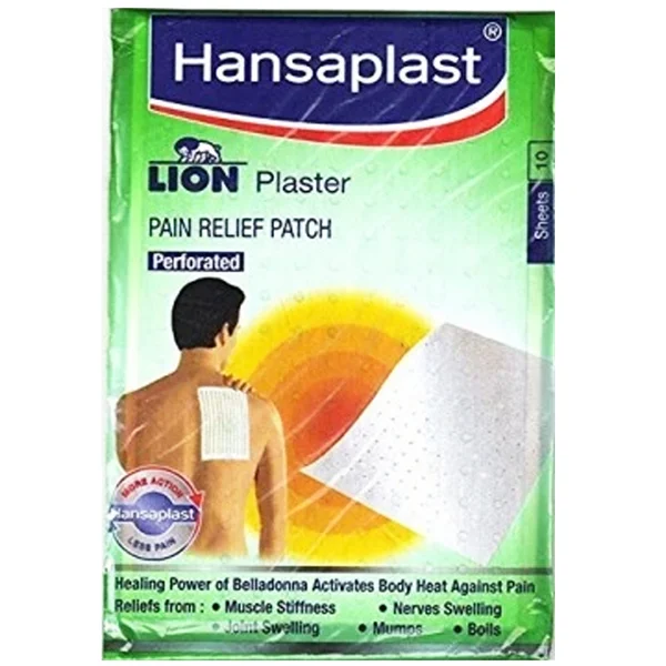 Hansaplast Lion Belladonna Plaster Patches, 10 Count