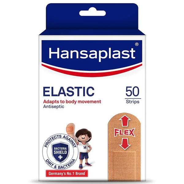 Hansaplast Elastic Flex Dressing, 50 Count