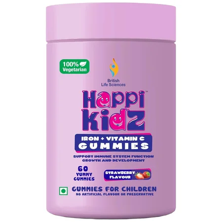 Happi Kids Gummies, 60 Count