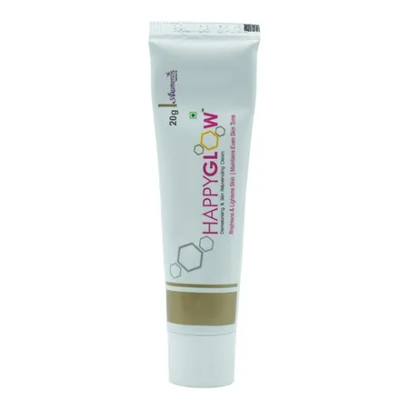 Happyglow Demelanising & Skin Rejuvenating Cream 20 gm | Brightens & Lightens Skin | Evens Out Skin Tone | For All Skin Type
