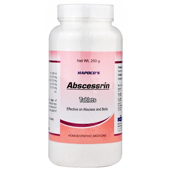 Hapdco Abscessrin Tablets, 250 gm, Pack of 1