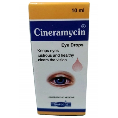 Hapdco Cineramycin Eye Drops, 10 ml, Pack of 1