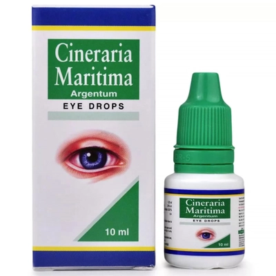 Hapdco Cineraria Maritima Argentum Eye Drops, 10 ml, Pack of 1