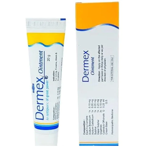 Hapdco Dermex Ointment, 20 gm, Pack of 1