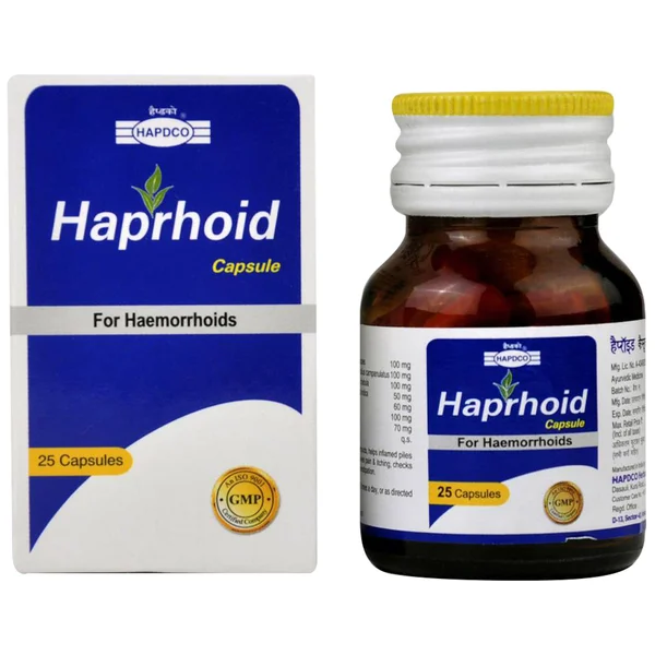 Hapdco Haphroid, 25 Capsules