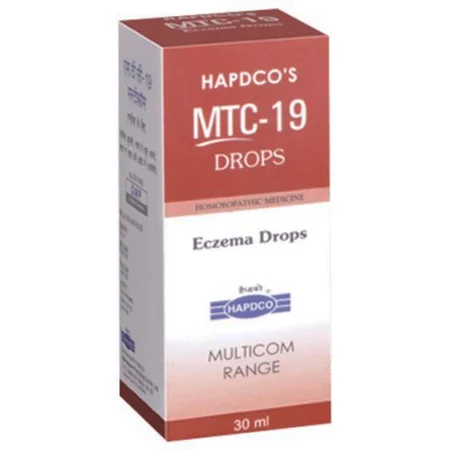 Hapdco MTC-19 Eczema Drops, 30 ml