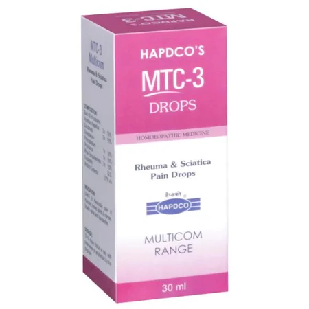 Hapdco MTC-3 Pain Drops, 30 ml