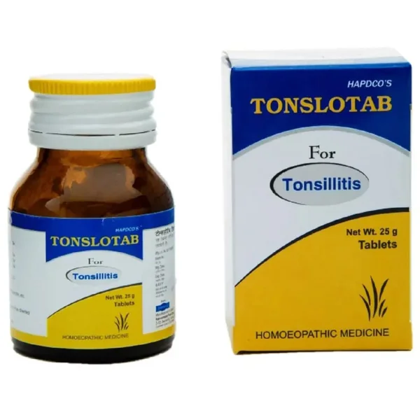 Hapdco Tonslotab Tablets, 25 gm, Pack of 1