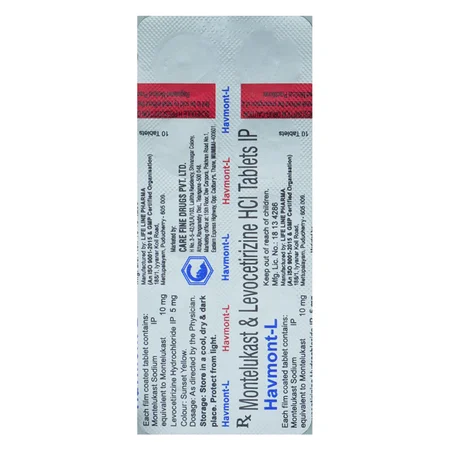 Havmont-L Tablet 10's