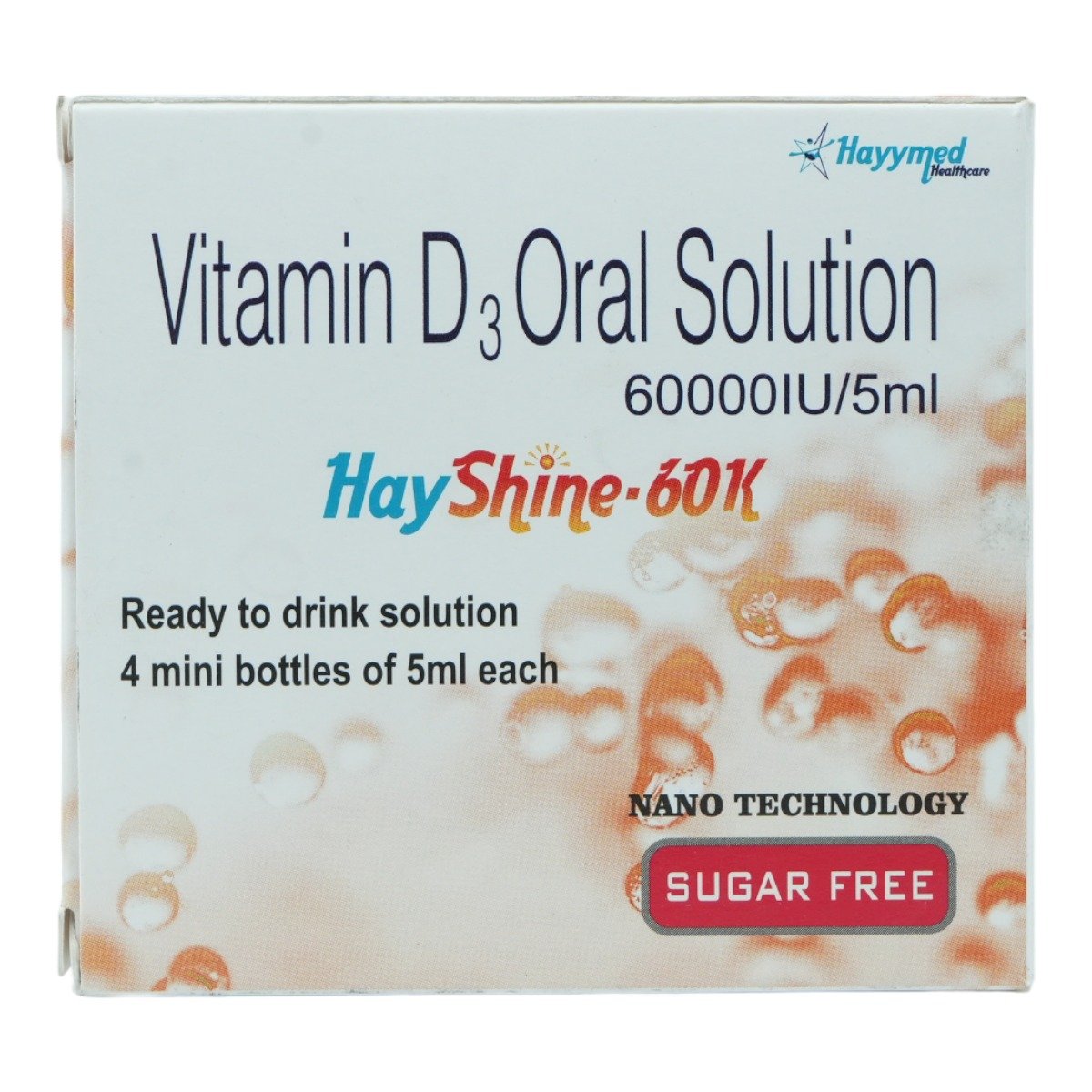 Hayshine-60K Sugar Free Solution 5 ml, Pack of 1 Hayshine-60K Sugar Free Solution 5 ml, Pack of 1