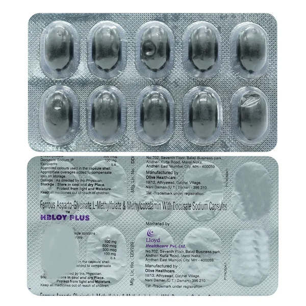 Hbloy Plus Capsule 10's