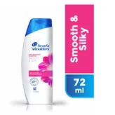Head &amp; Shoulders Anti-Dandruff Smooth &amp; Silky Shampoo, 72 ml, Pack of 1