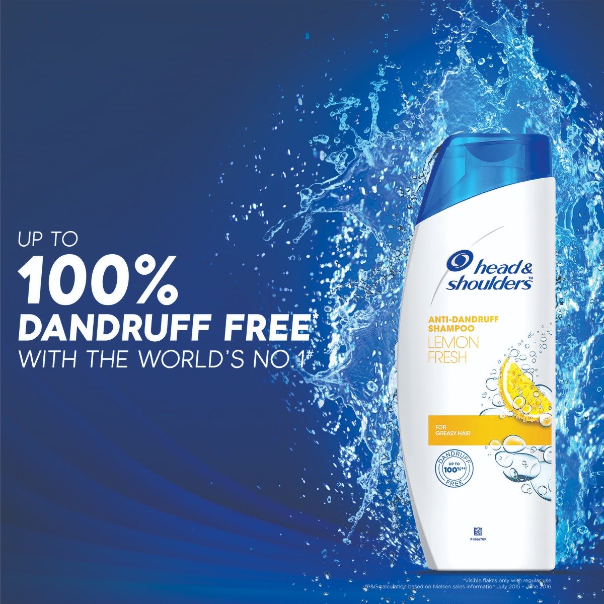 Head & Shoulders Anti-Dandruff Lemon Fresh Shampoo, 180 ml, Pack of 1 Head & Shoulders Anti-Dandruff Lemon Fresh Shampoo, 180 ml, Pack of 1