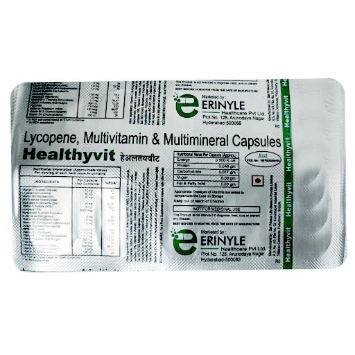 Healthyvit Capsule 10's, Pack of 10 Healthyvit Capsule 10's, Pack of 10