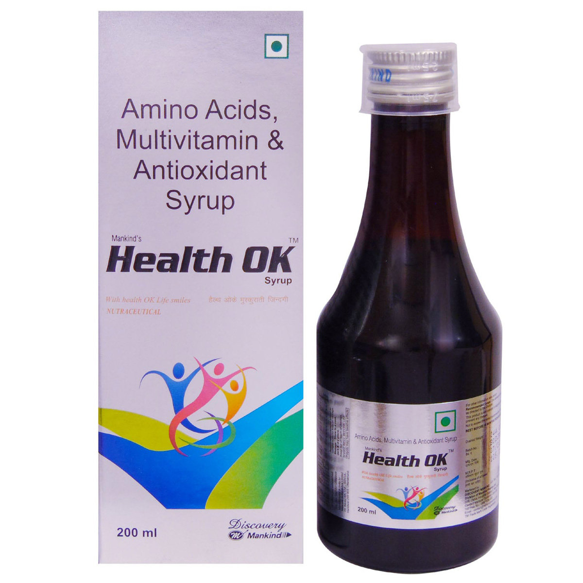 Health OK Syrup 200 ml, Pack of 1 Health OK Syrup 200 ml, Pack of 1