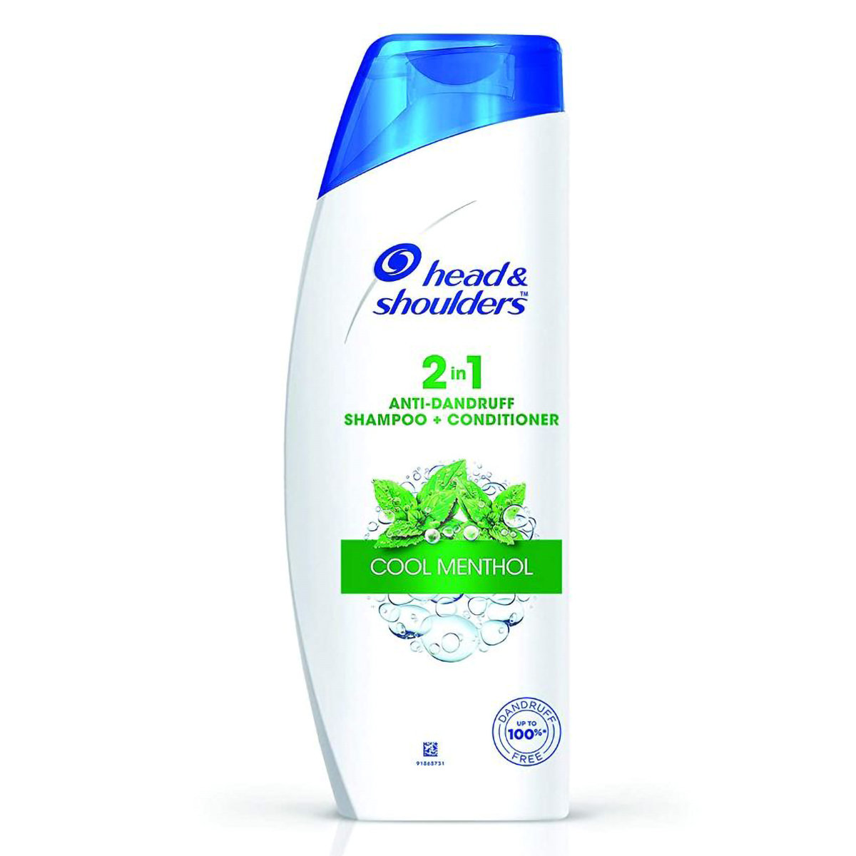 Head & Shoulders 2 in 1 Cool Menthol Anti-Dandruff Shampoo + Conditioner, 180 ml, Pack of 1 Head & Shoulders 2 in 1 Cool Menthol Anti-Dandruff Shampoo + Conditioner, 180 ml, Pack of 1