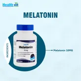 Healthvit Melatonin 10 mg, 60 Tablets, Pack of 1