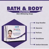 Healthvit Bath &amp; Body Glutathione Soap, 225 gm (3 x 75 gm), Pack of 1