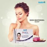 Healthvit Bath &amp; Body Glutathione Soap, 225 gm (3 x 75 gm), Pack of 1