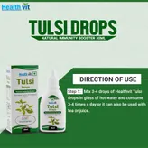 Healthvit Tulsi Drops, 30 ml, Pack of 1