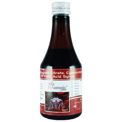 Heamnic Syrup 200 ml, Pack of 1 SYRUP