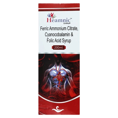 Heamnic Syrup 200 ml, Pack of 1 SYRUP