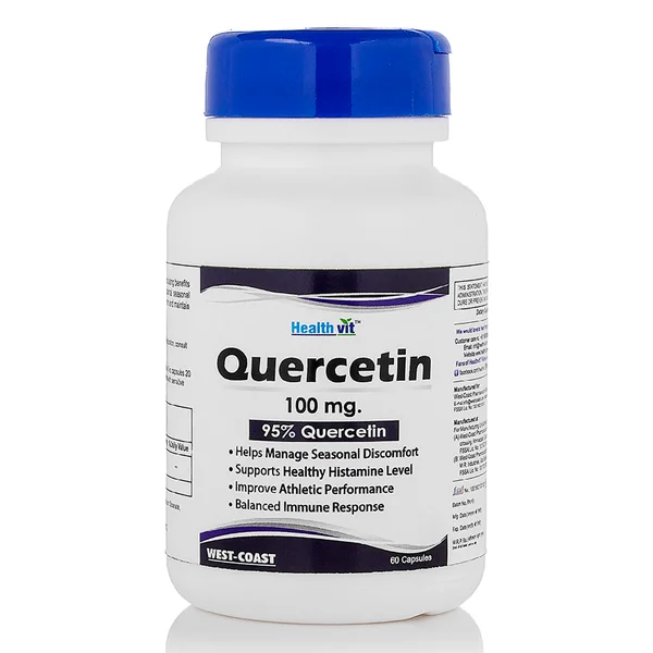 Healthvit Quercetin 100 mg, 60 Capsules, Pack of 1