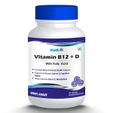 Healthvit Vitamin B12 + D, 60 Tablets