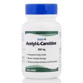 Healthvit Acetyl-L-Carnitine 500 mg, 60 Capsules, Pack of 1