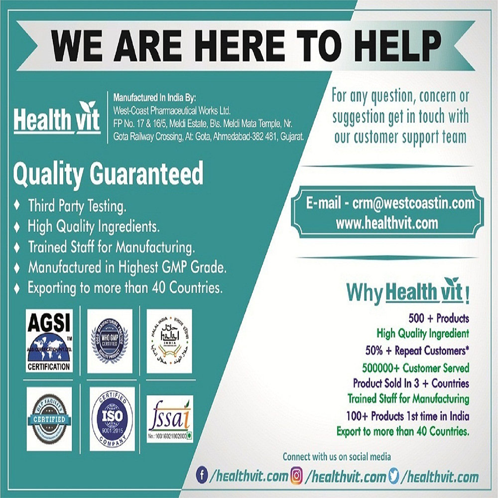 Healthvit Silymarin Milk Thistle 400 mg, 60 Capsules, Pack of 1 Healthvit Silymarin Milk Thistle 400 mg, 60 Capsules, Pack of 1