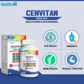 Healthvit Cenvitan Men 50+ Multivitamins &amp; Multimineral, 60 Tablets, Pack of 1