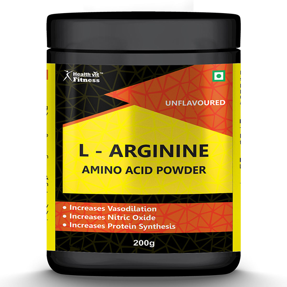 Buy Healthvit Fitness L-Arginine Amino Acid Powder, 200 gm Online