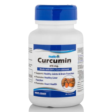Healthvit Curcumin 475 mg, 60 Capsules