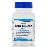 Healthvit Beta Glucan 250 mg, 60 Capsules, Pack of 1