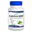 Healthvit Calvitan-600 Calcium Carbonate 600 mg Mint Flavour Chewable, 60 Tablets
