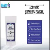 Healthvit Activated Charcoal Powder, 100 gm, Pack of 1