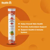 Healthvit C-Vitan-Z Orange Flavour Effervescent, 20 Tablets, Pack of 1