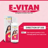 Healthvit E-Vitan Vitamin-E Hair Oil, 100 ml, Pack of 1