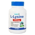 Healthvit L-Lysine 1000 mg, 60 Tablets