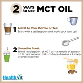 Healthvit MCT Oil, 100 ml, Pack of 1
