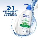 Head &amp; Shoulders 2-In-1 Cool Menthol Anti-Dandruff Shampoo + Conditioner, 650 ml, Pack of 1