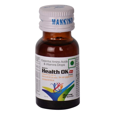 Health Ok New Drops 15 ml, Pack of 1