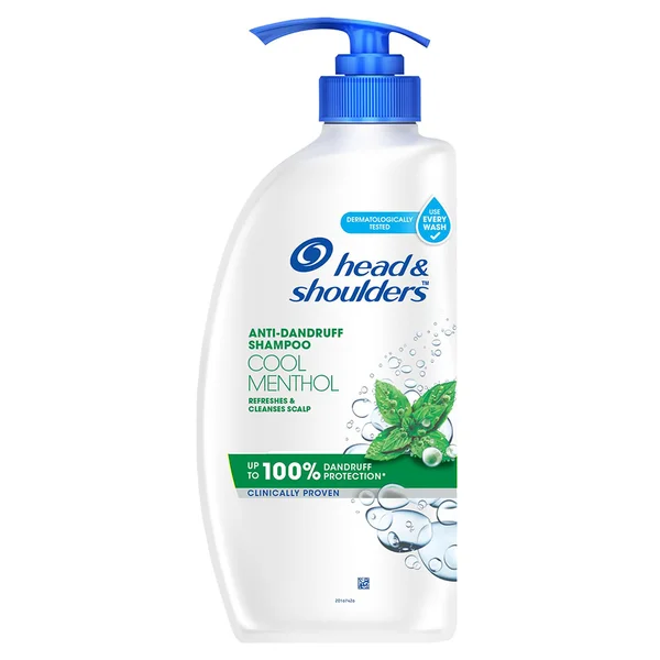 HEAD & SHOULDERS SHAMPOO  COOL MENTHOL 650ML