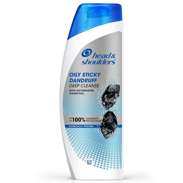 Head & Shoulder Deep Cleanse Charcoal Shampoo, 180 ml